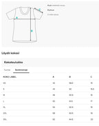 Naisten urheilupaita, lehmäkuvio