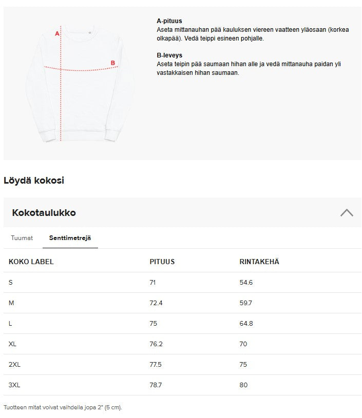 Oversized heavyweight sweatshirt, 8,  harmaa, unisex