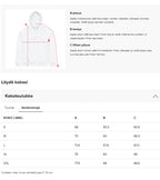 Huppari sivutaskuilla, 8, valkoinen, unisex