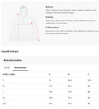 Unisex organic relaxed hoodie, on