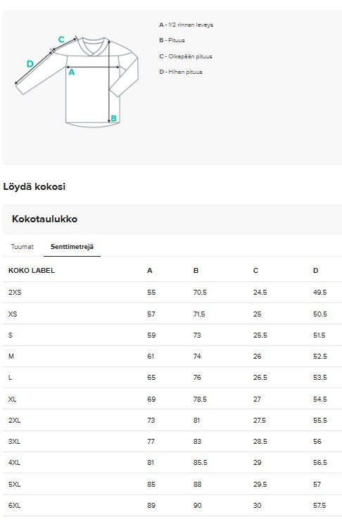 Pelipaita, 85, unisex