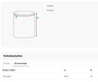 Kauluri, ruutukuvio, unisex