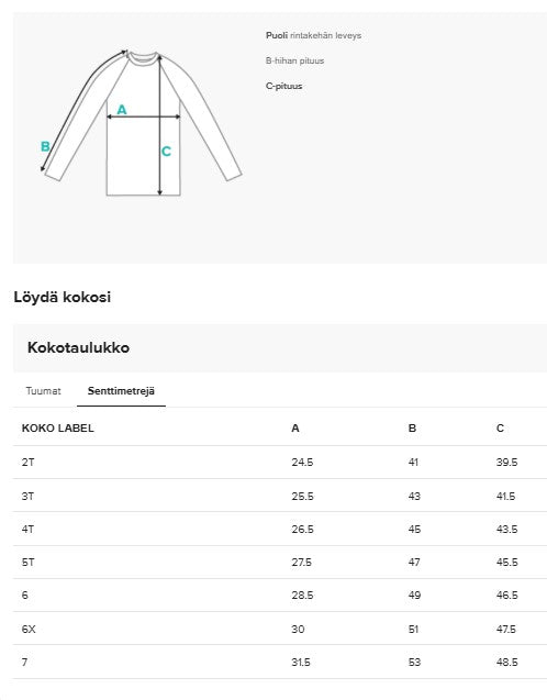 Lasten aurinkosuojapaita, pystyraita