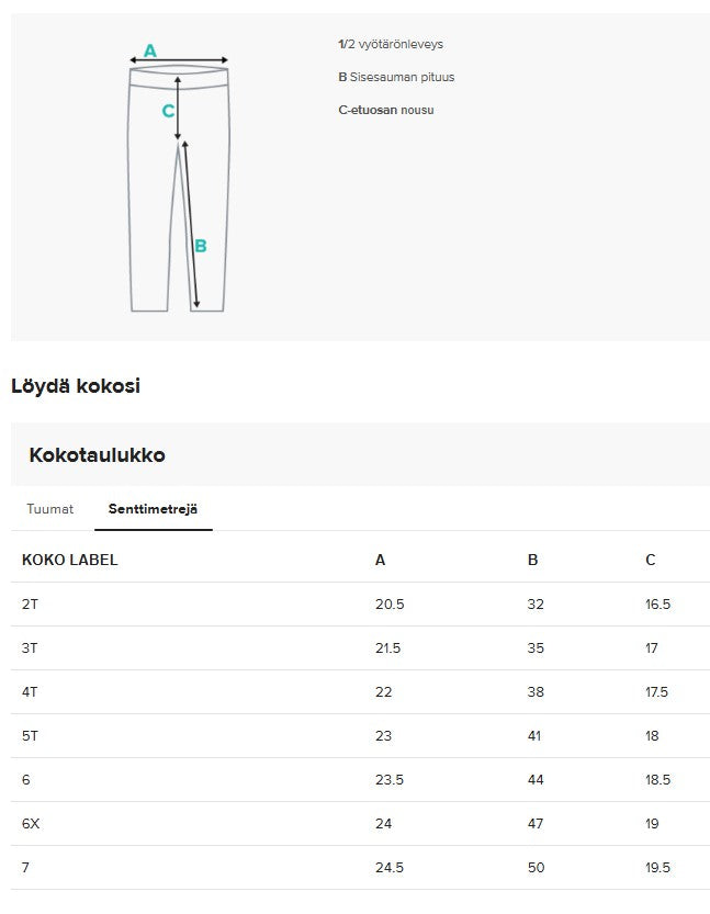 Lasten leggingsit, lehmäkuosi