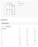 Miesten tuulitakki hupulla, ruutukuvio