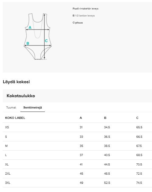 Naisten uimapuku, musta, 8