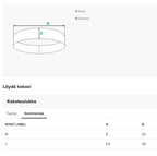 Hiuspanta, ruutu, unisex