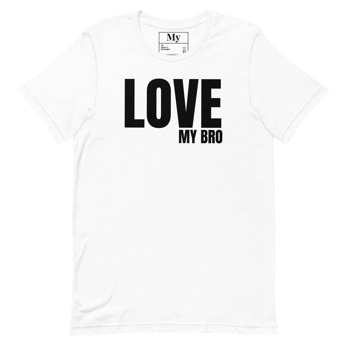 T-paita, love my bro, unisex, myminun.fi